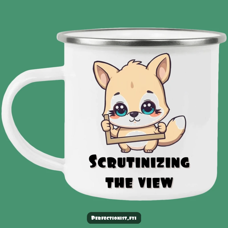 Funny Camping Mug: Critical Animal - Hilarious Outdoor Gift for the Perceptive Camper!