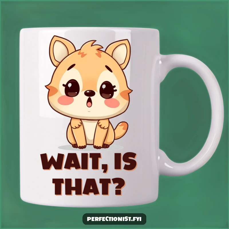 Funny Surprised Animal Mug - Spotting Flaws and a Perfect Funny Gift!