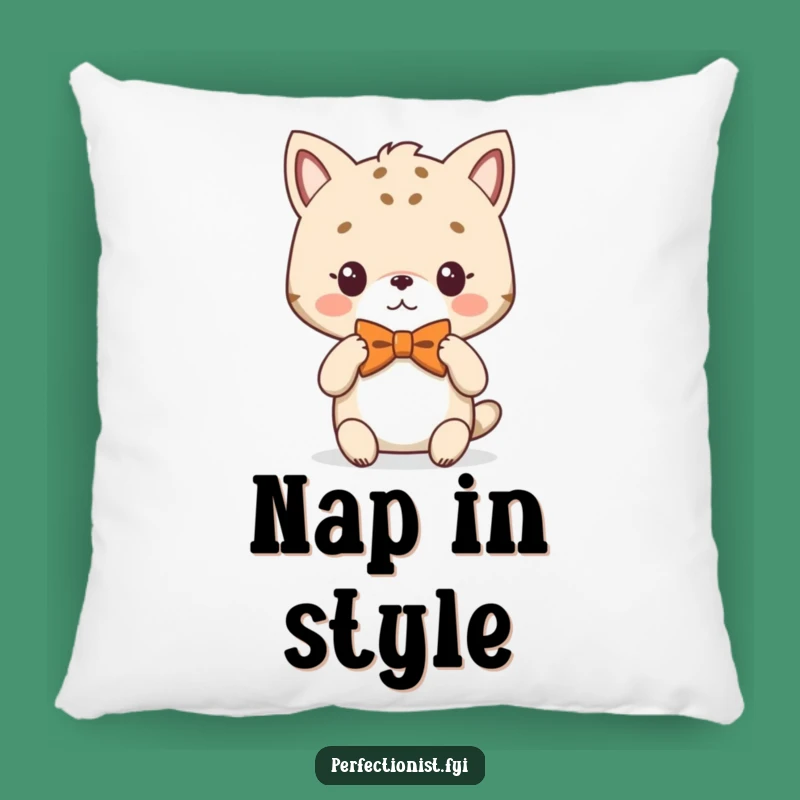Funny Dapper Animal Pillow: Comfort Meets Class, Great Funny Gift