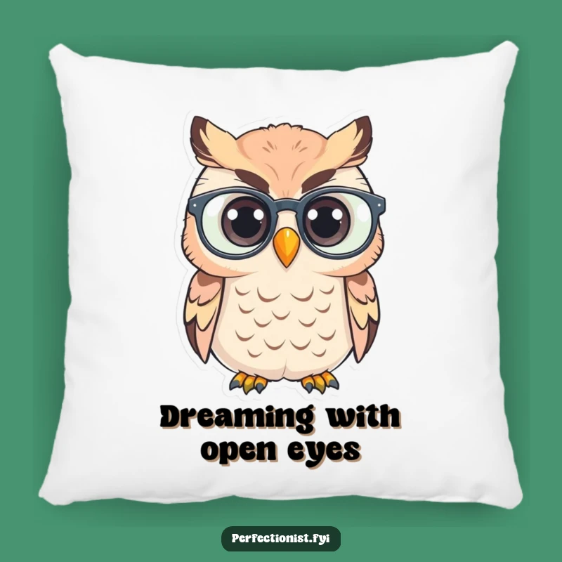 Funny Owl Polishing Pillow: Soft Comfort & Wise Humor, Great Funny Gift