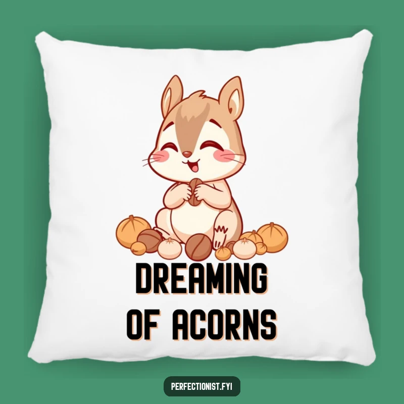 Funny Squirrel Nut Pillow: Cozy Sorter Comfort, A Lovely Funny Gift!