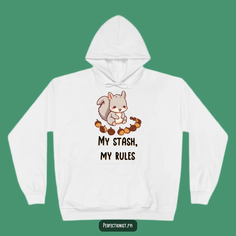 Funny Squirrel Cozy Hoodie: The Perfect Gift for Prepared and Warm Souls