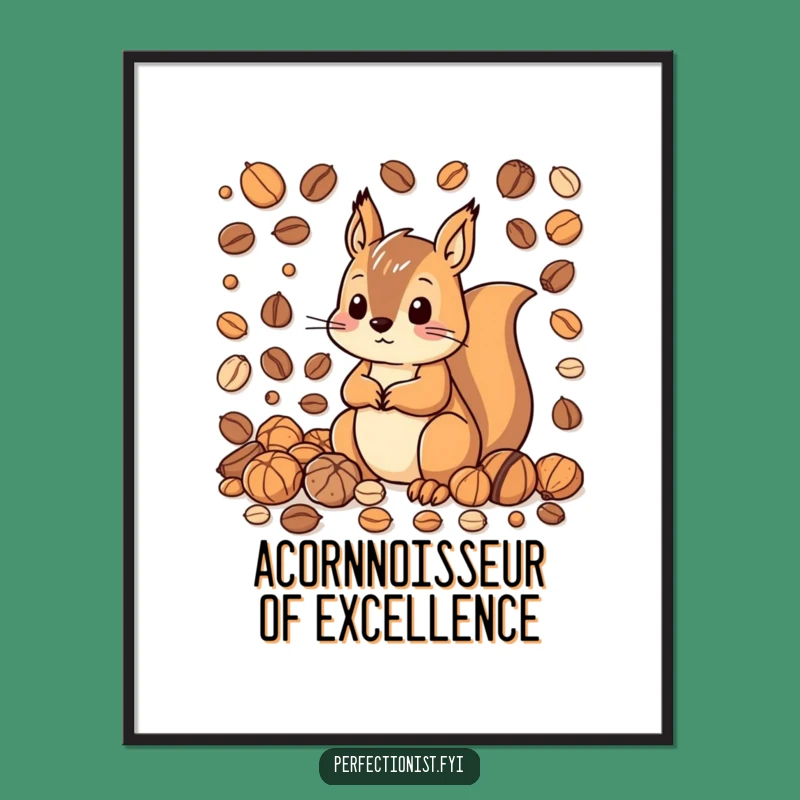Funny Free Printable Squirrel Wall Art: Quirky Downloadable Decor for Organizers