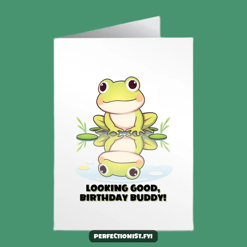 Charming Free Printable Frog Birthday Card: Funny DIY Downloadable for Pond Pals