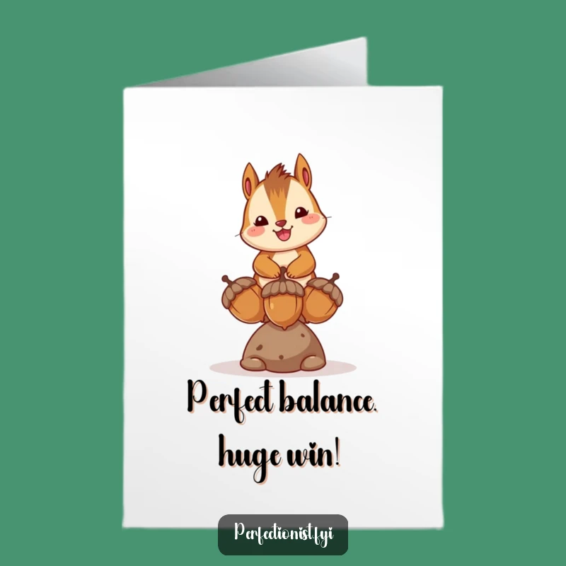 Delightful Free Printable Chipmunk Congrats Card: Downloadable DIY for Great Finds