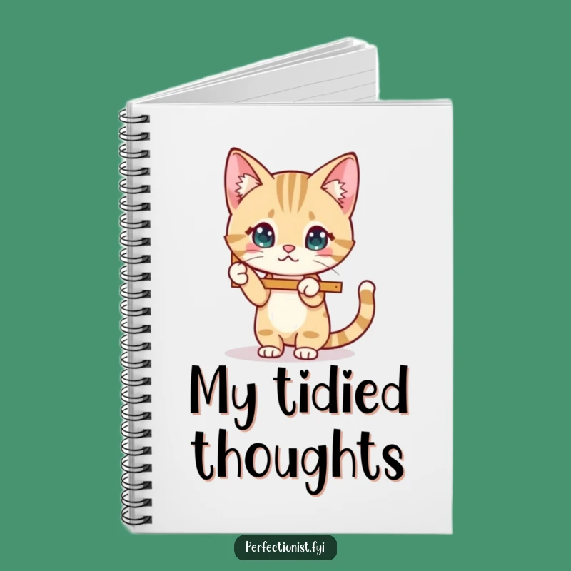 Funny Cat Frame Notebook: Tidy Feline's Journal, Perfect Funny Gift!