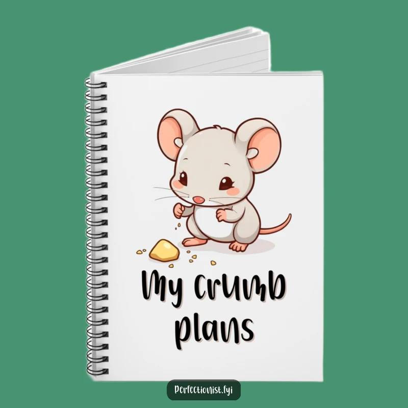 Funny Mouse Dust-Free Notebook - Jot Down Clean Ideas Hilariously