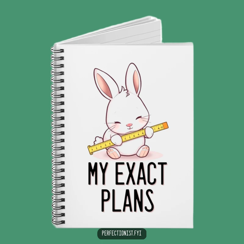 Funny Measuring Rabbit Notebook: Jot Down Ideas with Hilarious Precision!