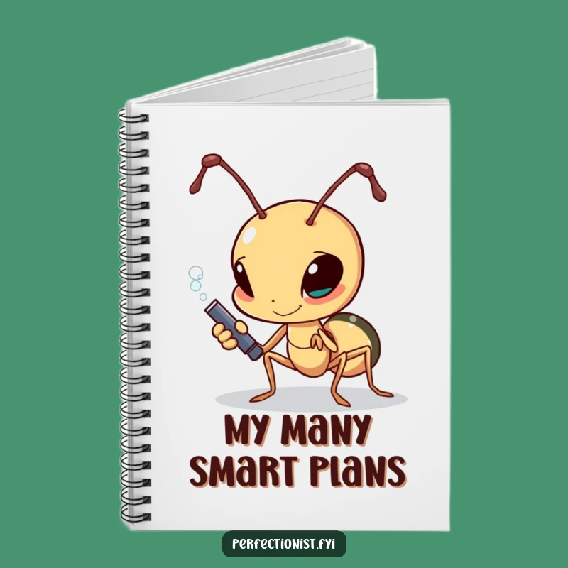 Funny Ant Sugar Notebook: Determined Polisher Journal, Perfect Funny Gift!