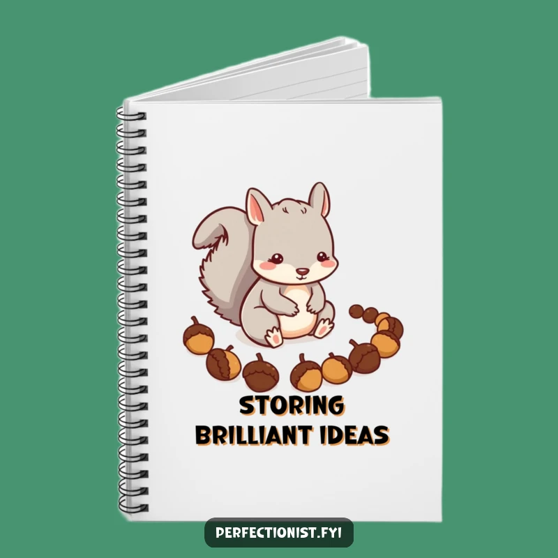 Funny Squirrel Notebook: The Perfect Gift for Organized Planners