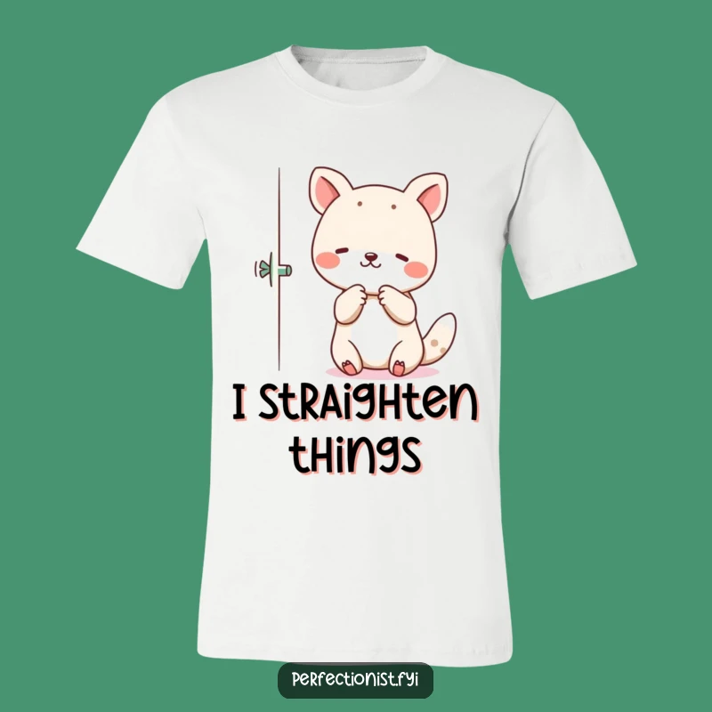 Funny Fixer Animal T-Shirt: A Hilarious Tee for the Straightening Enthusiast